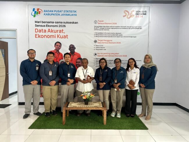 Dokumentasi (2) Audiensi Pokja Papua Sehat (BP3OKP) Provinsi Papua Pegunungan bersama dengan Badan Pusat Statistik (BPS) Kabupaten Jayawijaya