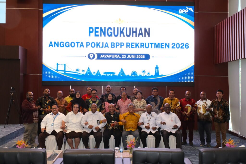 Sekretariat BPP Kukuhkan dan Bekali Anggota Pokja Rekrutmen Tahun 2026